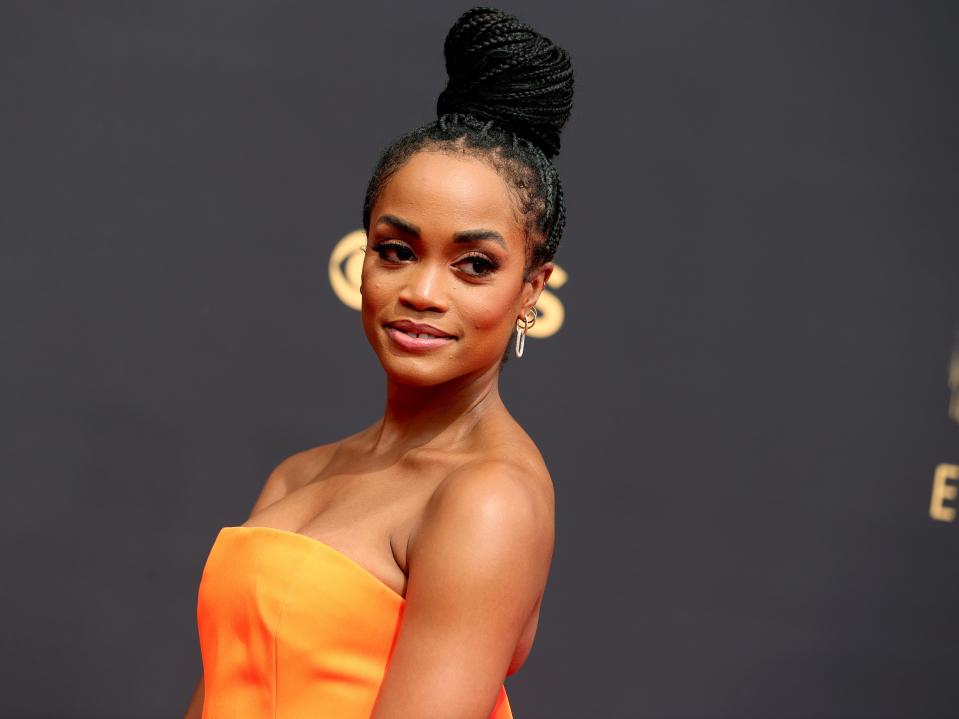 Rachel Lindsay at the 73rd Primetime Emmy Awards (Rich Fury/Getty Images)