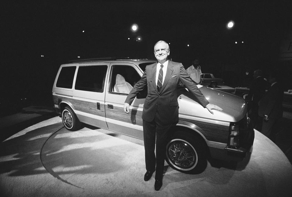 Lee Iacocca Chrysler Van