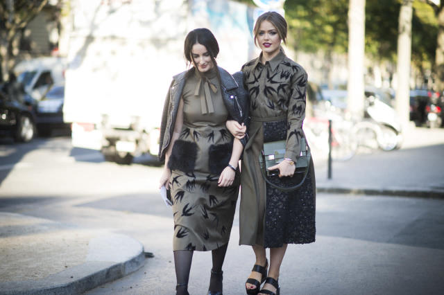 Gucci, Chanel, Dior & Miu Miu Shoes On The Streets During Fashion Week –  Footwear News