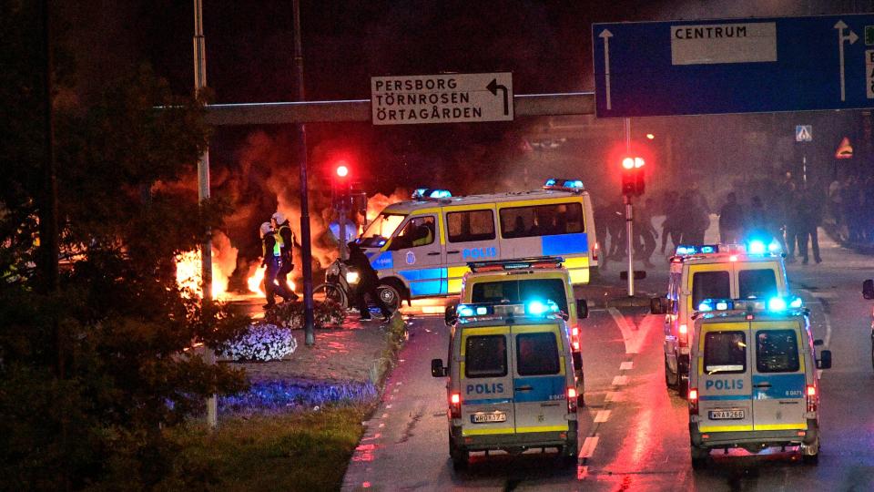 SWEDEN-RIOTS-FAR RIGHT