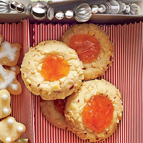 Apricot-Almond Thumbprints