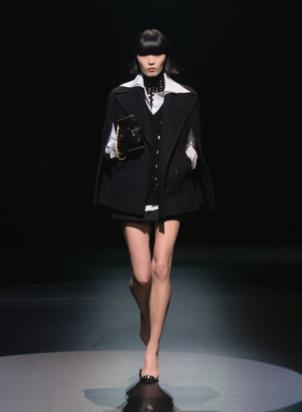 <p>A look from the Valentino Fall 2021 collection. Photo: Courtesy of Valentino</p>