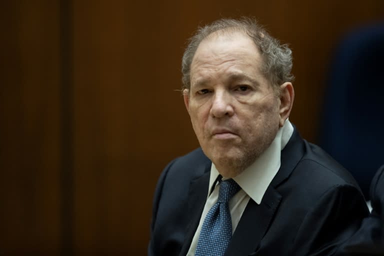 Weinstein, 72, was convicted in 2020 of the rape and sexual assault of ex-actress Jessica Mann in 2013 (POOL)