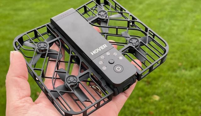 🚁 Prueba en exteriores de la cámara autónoma que vuela, HOVER Air X1.