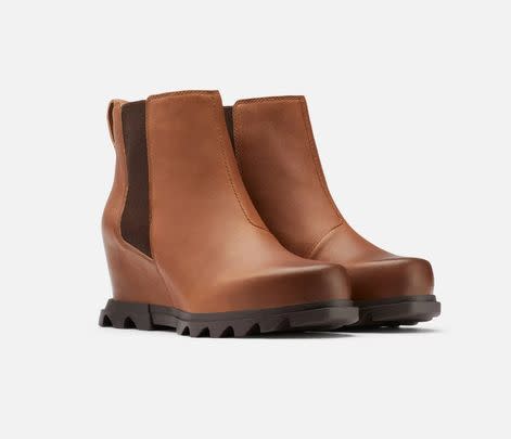 A Sorel wedge bootie