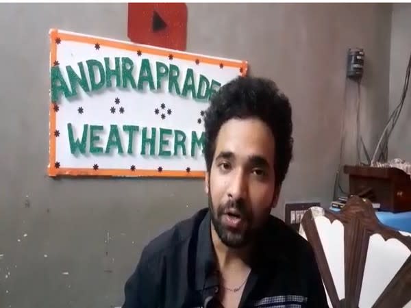 Andhra Pradesh Weather Man Sai Praneeth. (Photo/ANI)