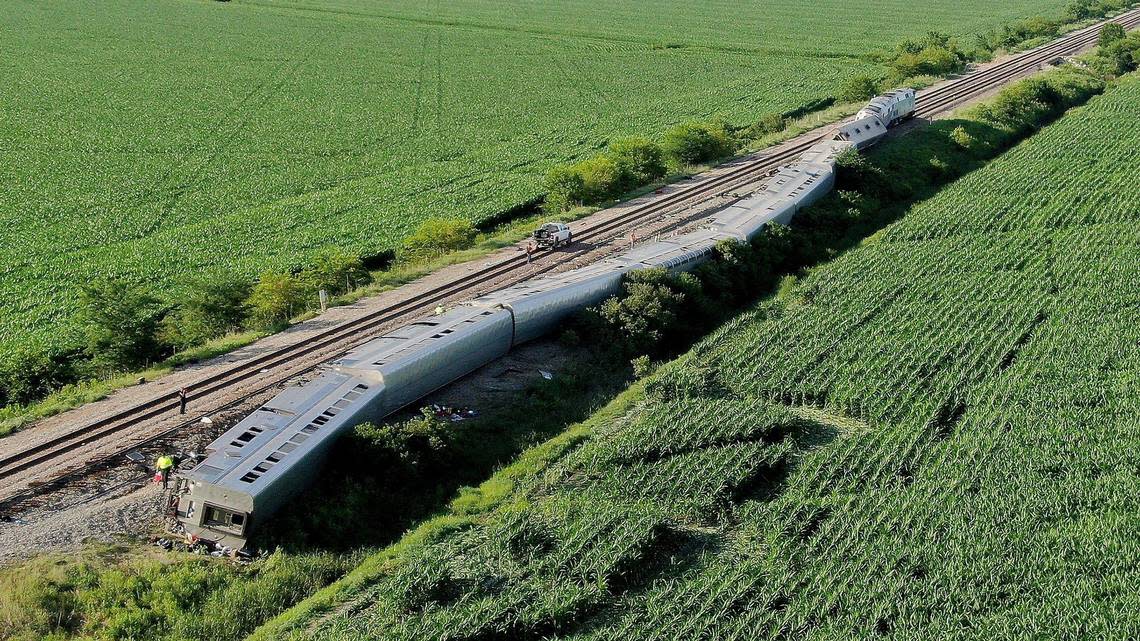 Amtrak’s Southwest Chief derailed on June 27 after colliding with a dump truck at a crossing near the town of Mendon, Missouri, killing four people and injuring more than 150.