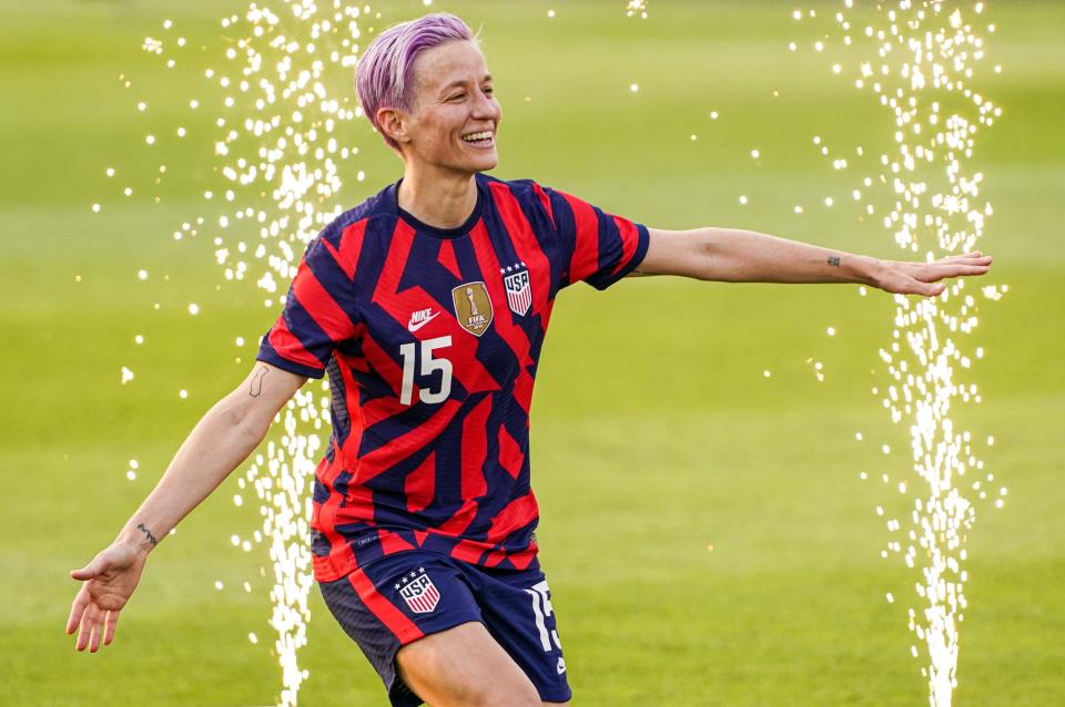 Megan Rapinoe: USWNT and OL Reign (NWSL) soccer player
