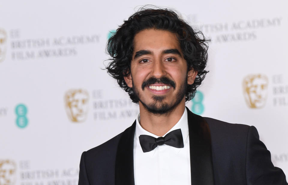 Dev Patel with the award for BEst Supporting Actor 'Lion' in the press room during the EE British Academy Film Awards held at the Royal Albert Hall, Kensington Gore, Kensington, London. Picture date: Sunday February 12, 2017. Photo credit should read: Doug Peters/ EMPICS Entertainment