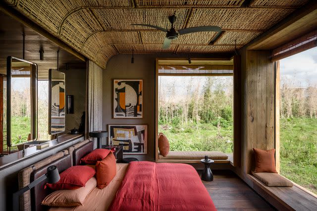 <p>Courtesy of Singita</p> A suite at Singita Kwitonda camp