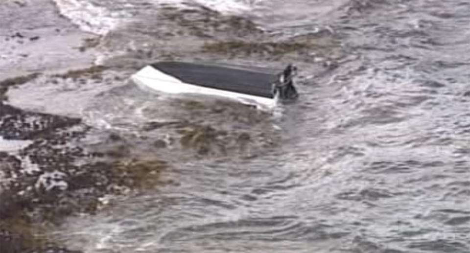 The boat will be forensically examined. Source: 7 News