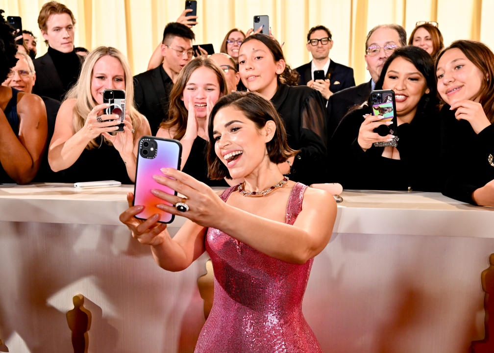 America Ferrera at the 96th Annual Oscars held at at the Ovation Hollywood on March 10, 2024 in Los Angeles, California. (Photo by Michael Buckner/Variety via Getty Images)