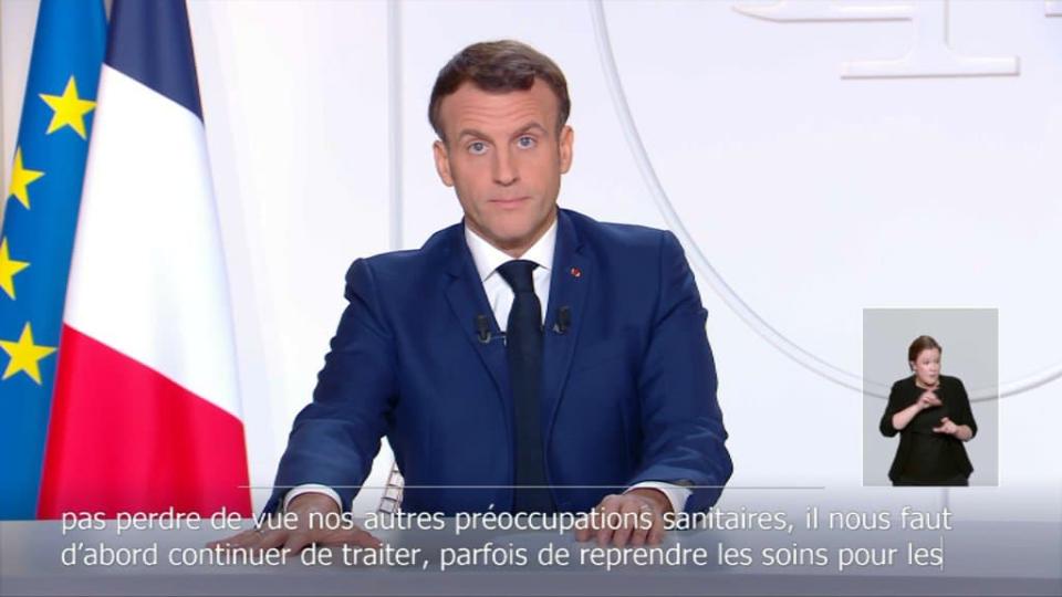 Emmanuel macron annonce des mesures d'aides aux personnes en difficulté - BFMTV