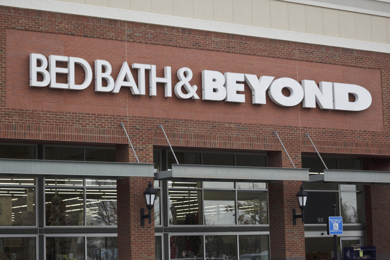Bed Bath and Beyond at The Avenue shopping mall at Carriage Crossing in Collierville, Tenn. (Photo by James Leynse/Corbis via Getty Images)
