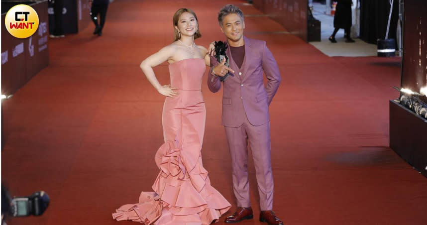 《第57屆電視金鐘獎頒獎典禮》21日的紅毯主持人由薛紀綱、焦凡凡擔任。（圖／攝影組）