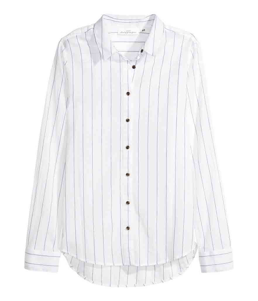 H&M Patterned Cotton Shirt