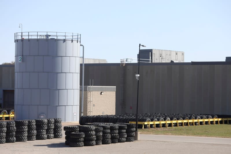 John Deere's Harvester Works facility is seen in East Moline