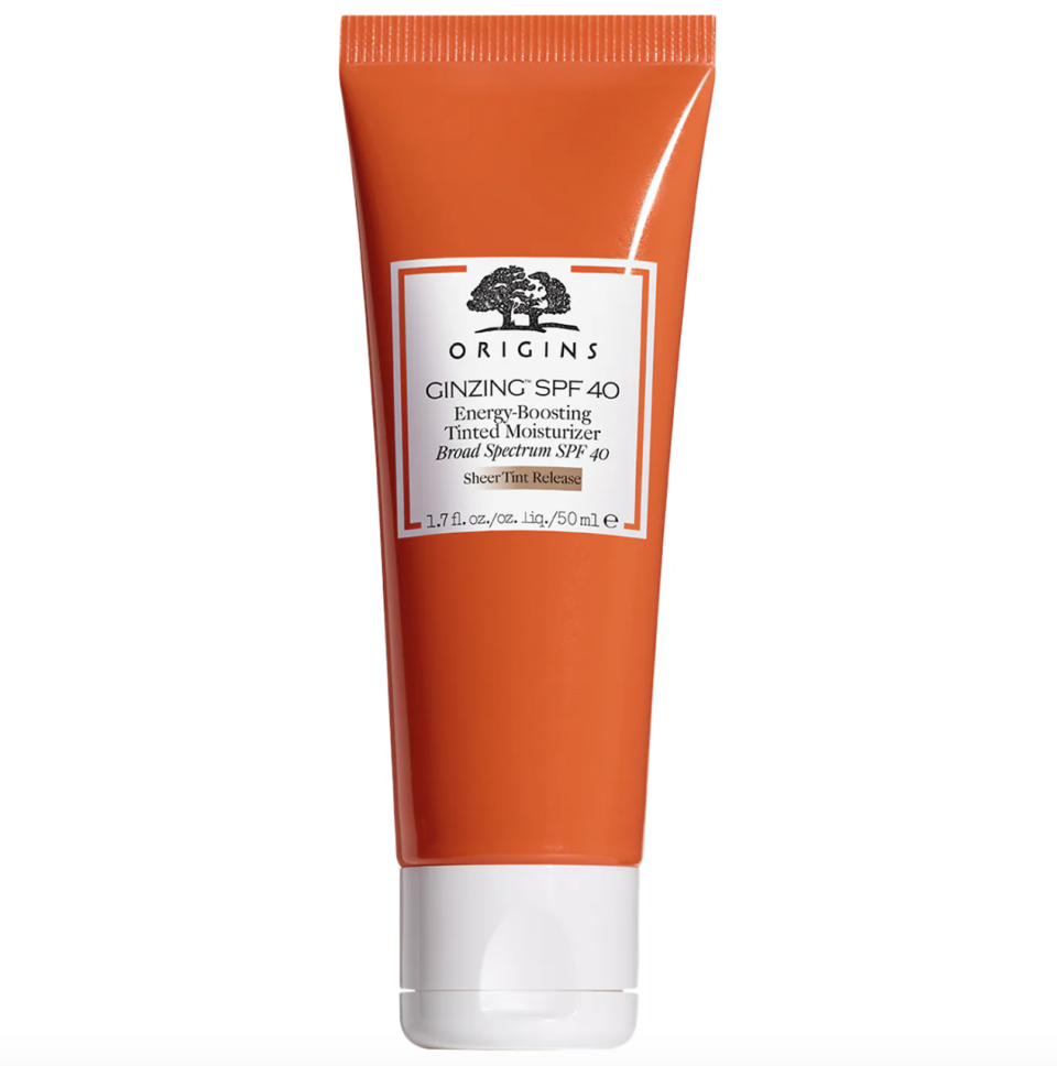 Origins GinZing SPF 40 Energy-Boosting Tinted Moisturizer (photo via Sephora)