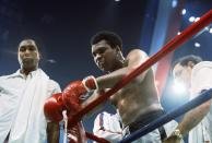 <p>Professional boxer Muhammad Ali died on June 3, 2016 at 74 from septic shock after living more than 30 years with Parkinson’s disease. Photo from Getty Images </p>