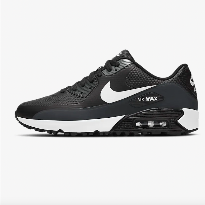 <p><a href="https://go.redirectingat.com?id=74968X1596630&url=https%3A%2F%2Fwww.nike.com%2Ft%2Fair-max-90-g-golf-shoe-hxtVmz&sref=https%3A%2F%2Fwww.esquire.com%2Fstyle%2Fmens-fashion%2Fg36197949%2Fbest-golf-clothing-brands%2F" rel="nofollow noopener" target="_blank" data-ylk="slk:Shop Now;elm:context_link;itc:0;sec:content-canvas" class="link ">Shop Now</a></p><p>Air Max 90 Golf</p><p>nike.com</p><p>$130.00</p>