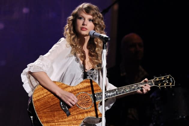 Taylor Swift Speak Now 2010 Taylor Swift Speak Now 2010.jpg - Credit: Kevin Winter/Getty Images