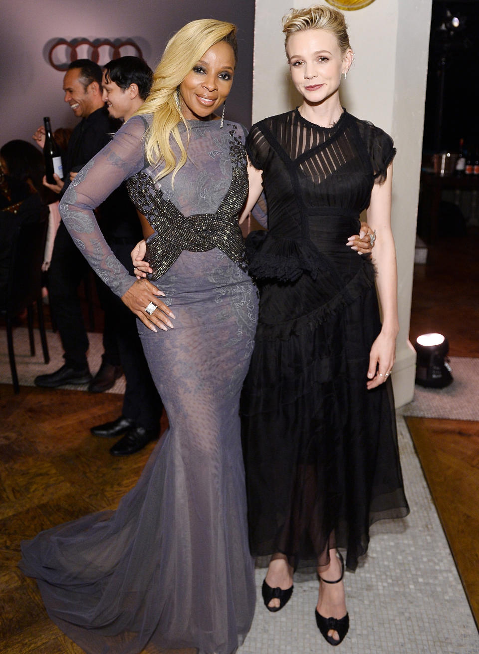 Mary J. Blige and Carey Mulligan