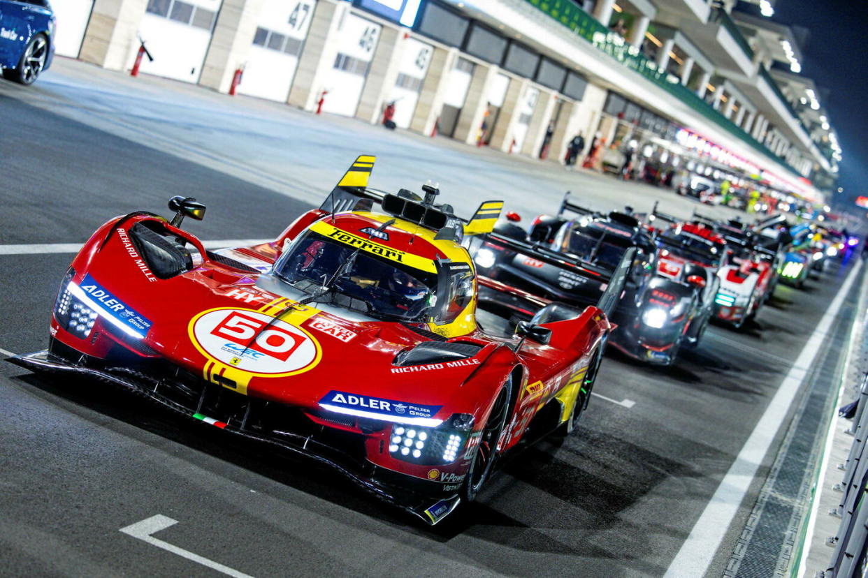 À l'instar de la sublime Ferrari 499P, ce ne sont pas moins de 19 Hypercars qui se battront pour la victoire, cette année, en championnat du monde d'Endurance.  - Credit:FIAWEC - DPPI - Julien Delfosse