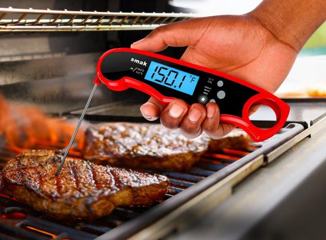  12 Meat Thermometer for Cooking Instant Read Long