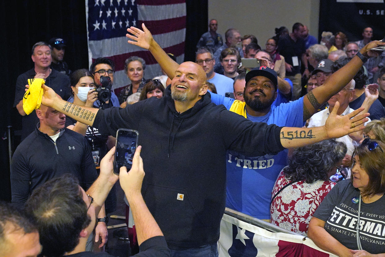 Image: John Fetterman (Gene J. Puskar / AP)