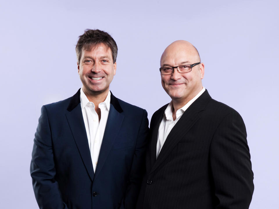 MasterChef's John Torode and Gregg Wallace in 2009. (Shutterstock)