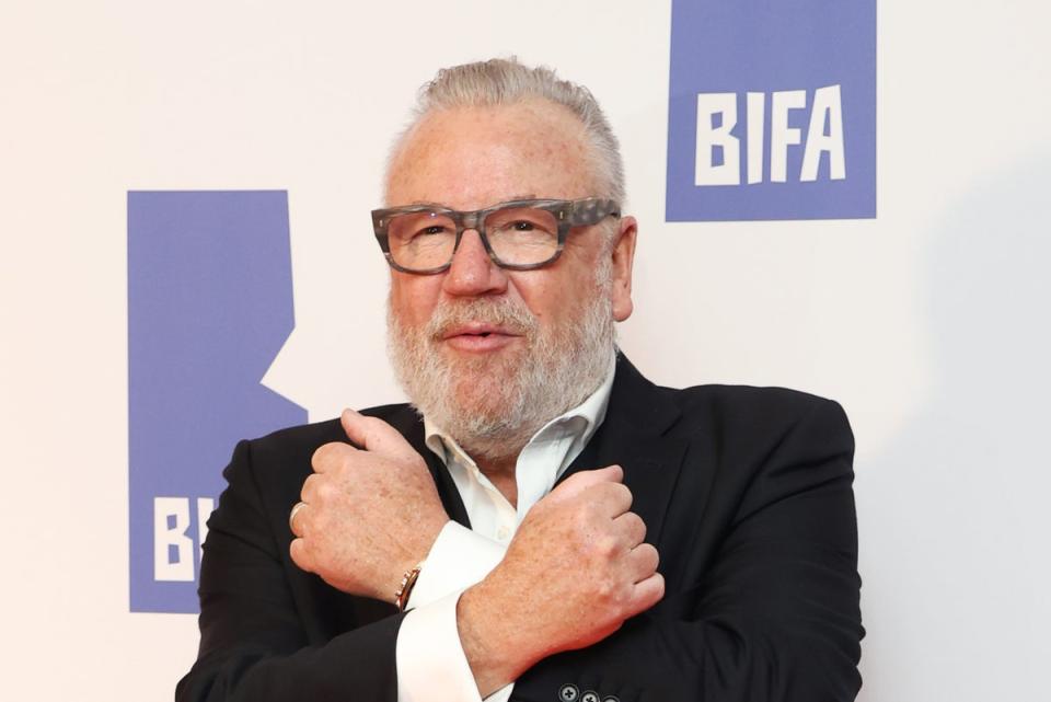 Ray Winstone pictured in December 2023 (Getty Images)