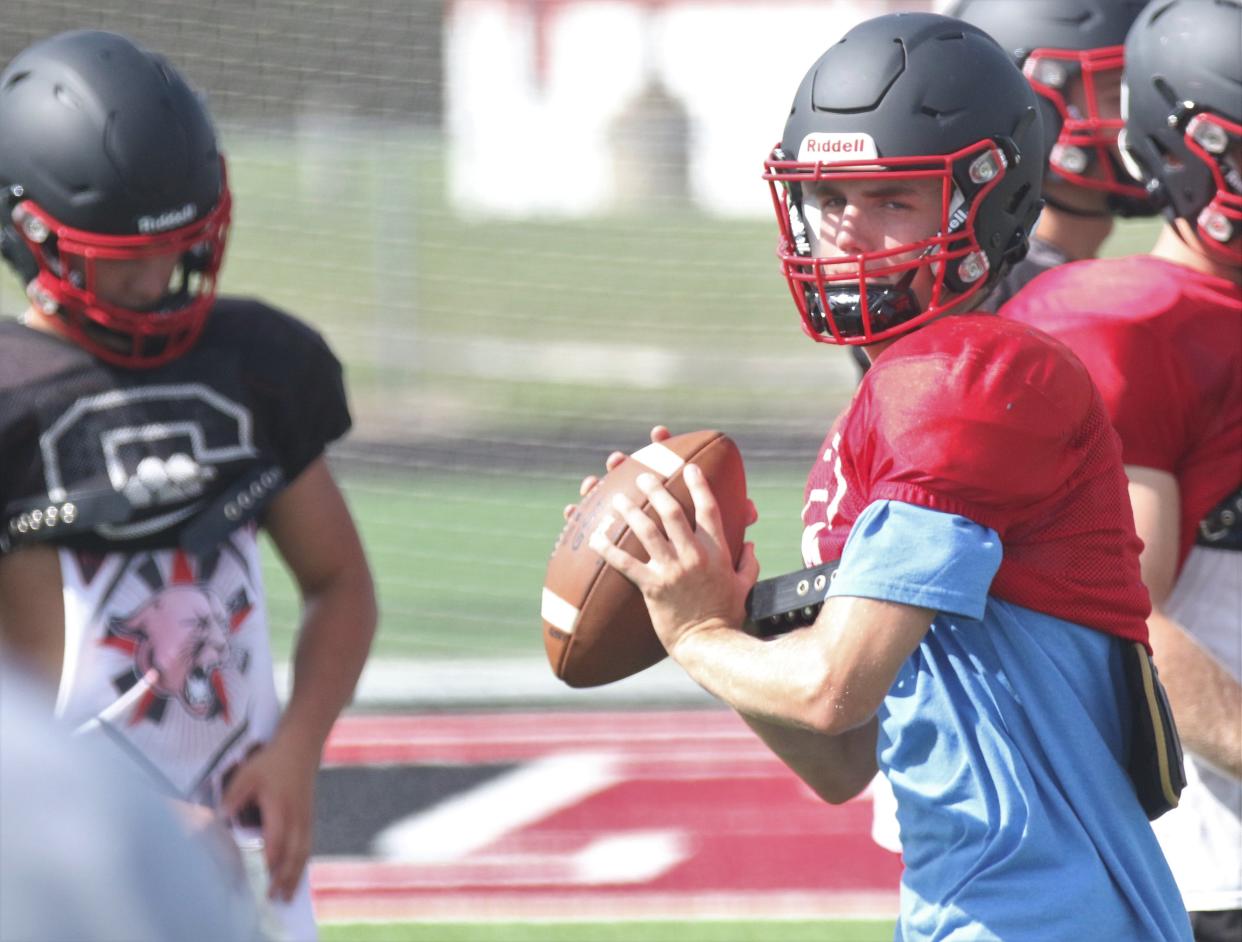 Crestview's Hayden Kuhn has the Cougars at No. 1 in the Richland County Football Power Poll.