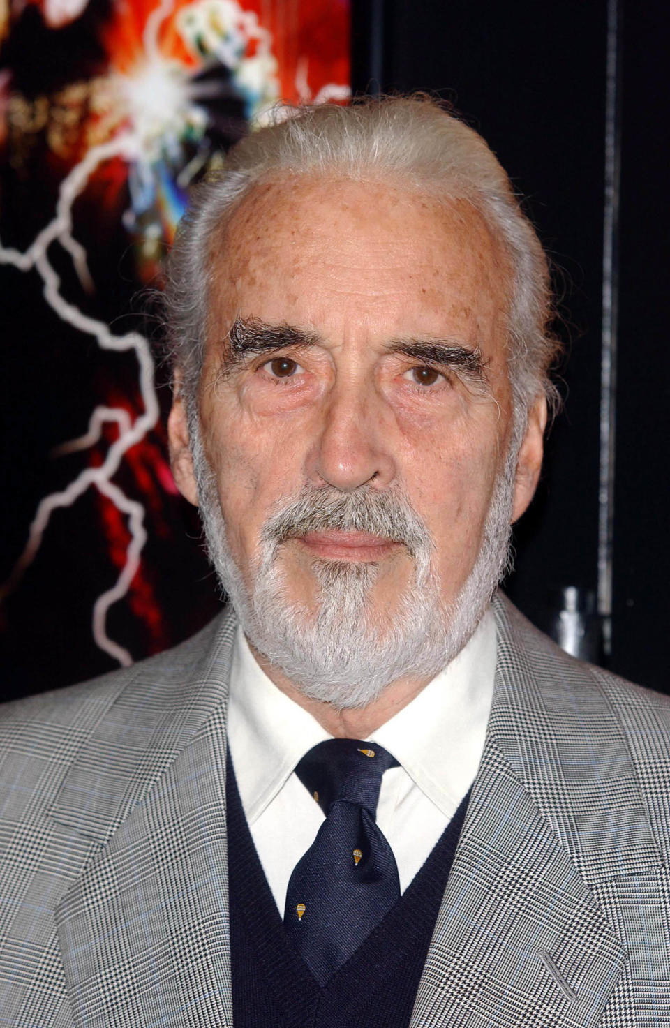 British actor Christopher Lee, who sustained one of the longest and most prolific screen-villain careers of all time, died on June 7, 2015. He was 93. 