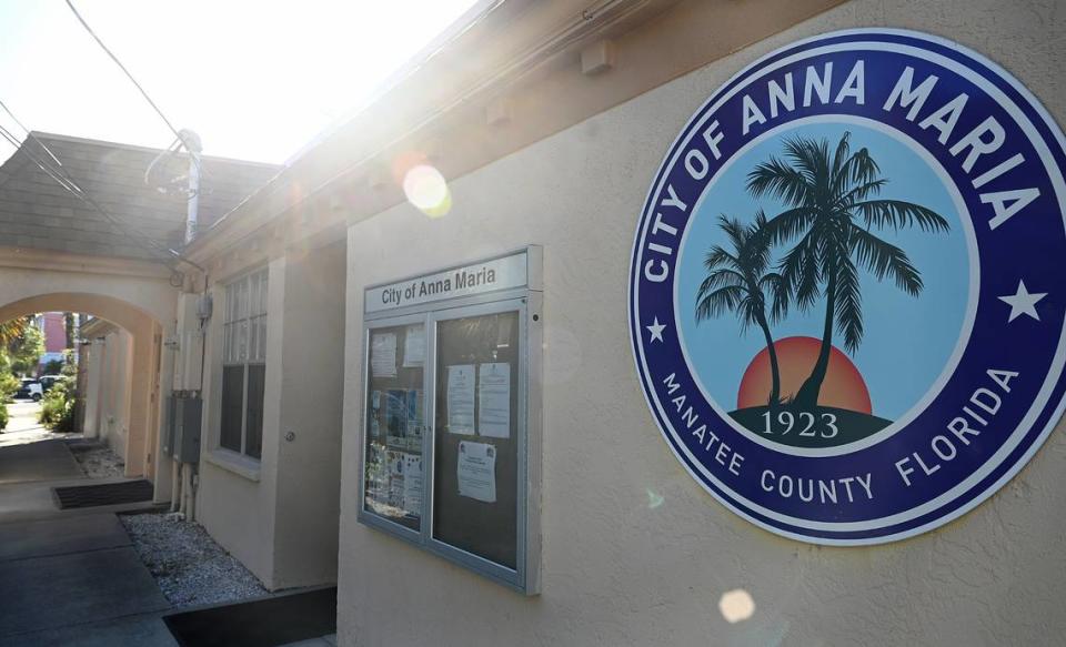 Anna Maria’s City Hall is shown in this Bradenton Herald file photo.