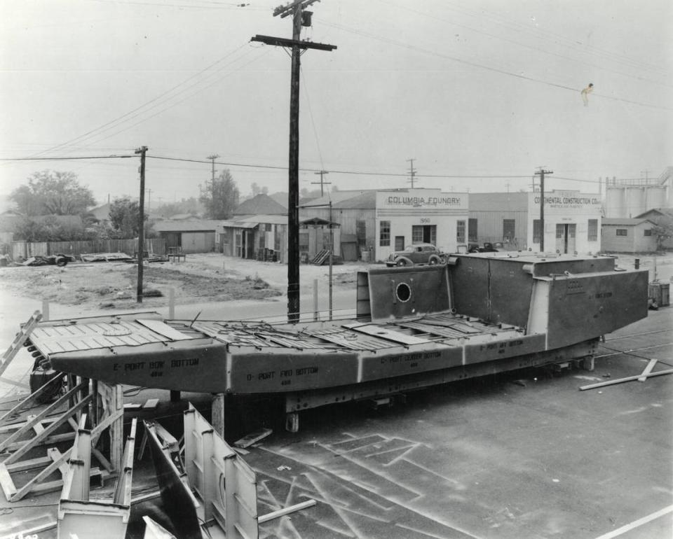 The Darby Corporation in Kansas City, Kansas, built landing crafts that helped the United States get to the beaches of Normandy during World War II. The boats made by Darby Corporation were often referred to as “prairie ships.”