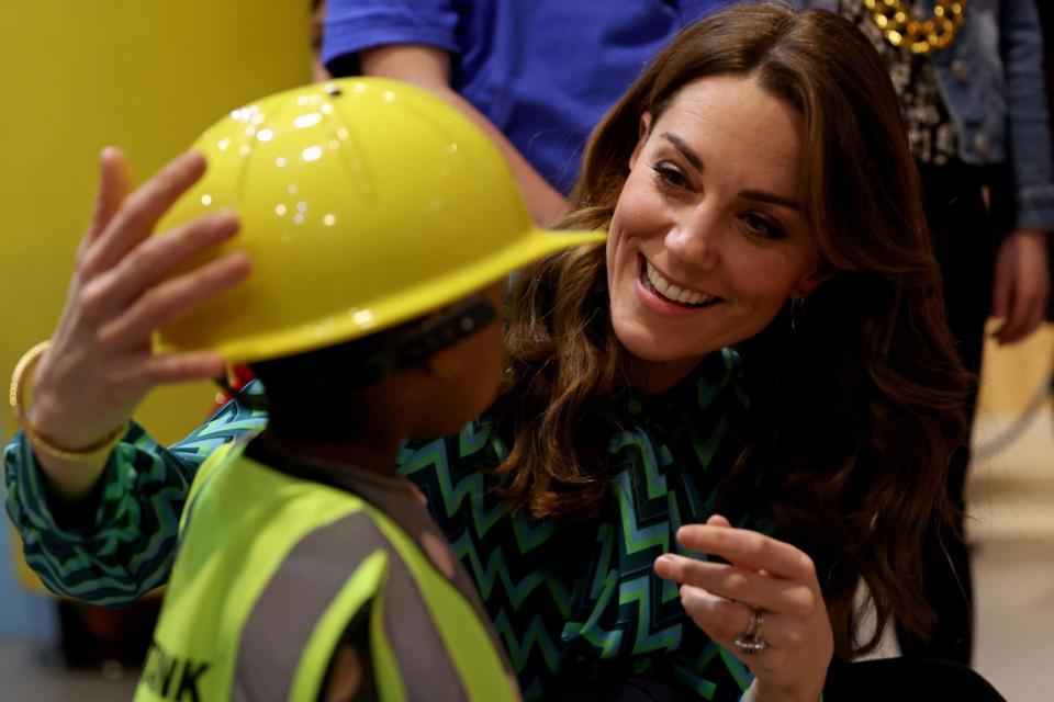 The Duchess of Cambridge attends the launch of a UK-wide survey on early childhood at Thinktank (PA)