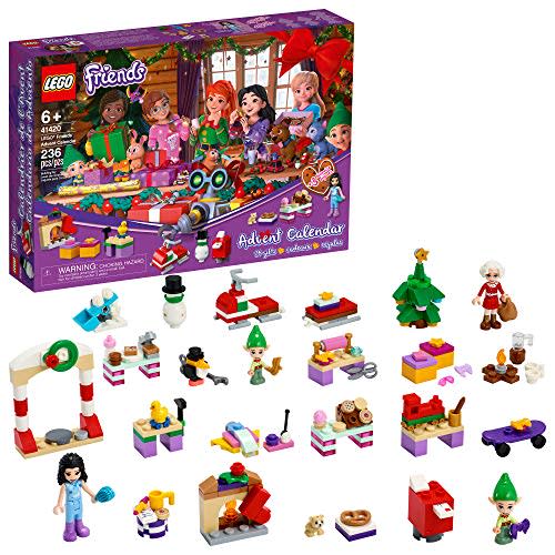 LEGO Friends Advent Calendar 41420, Kids Advent Calendar with Toys; Makes a Great Holiday Treat for Children who Love Toy Advent Calendars and buildable Figures, New 2020 (236 Pieces) (Amazon / Amazon)