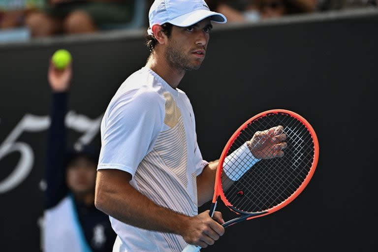 Nuno Borges, de Portugal, otro de los que se destacan en el Australian Open