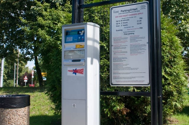 Car park pay station