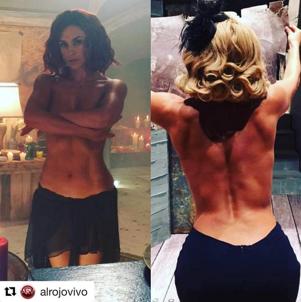 Aracely hace varios ejercicios cardiovasculares para mantener ese cuerpo perfecto.