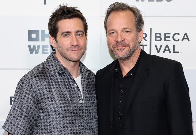 <p>Dimitrios Kambouris/Getty</p> Jake Gyllenhaal and Peter Sarsgaard attend the "Presumed Innocent" Premiere during the 2024 Tribeca Festival on June 09, 2024 in New York City.