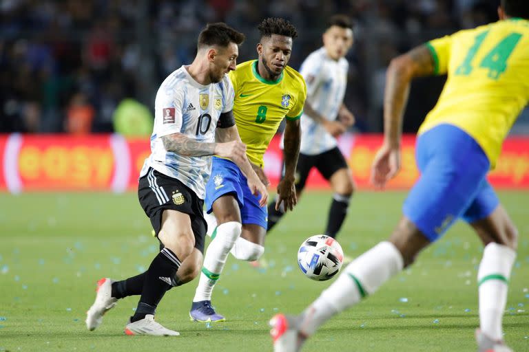 Argentina y Brasil , las dos únicas selecciones que se clasificaron al Mundial que Qatar 2022