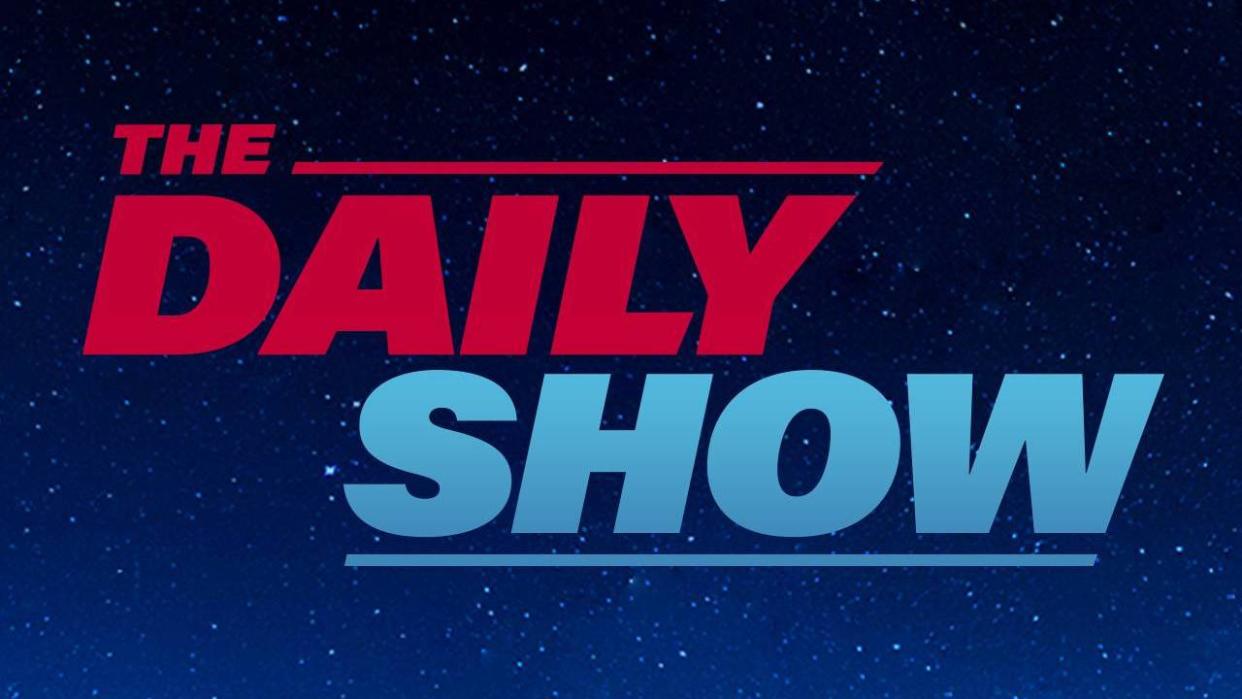  The Daily Show logo. 