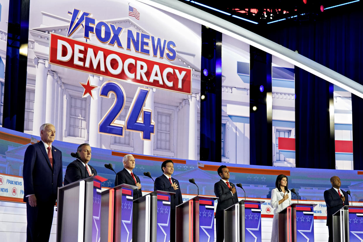  Fox News 2024 GOP primary debate. 