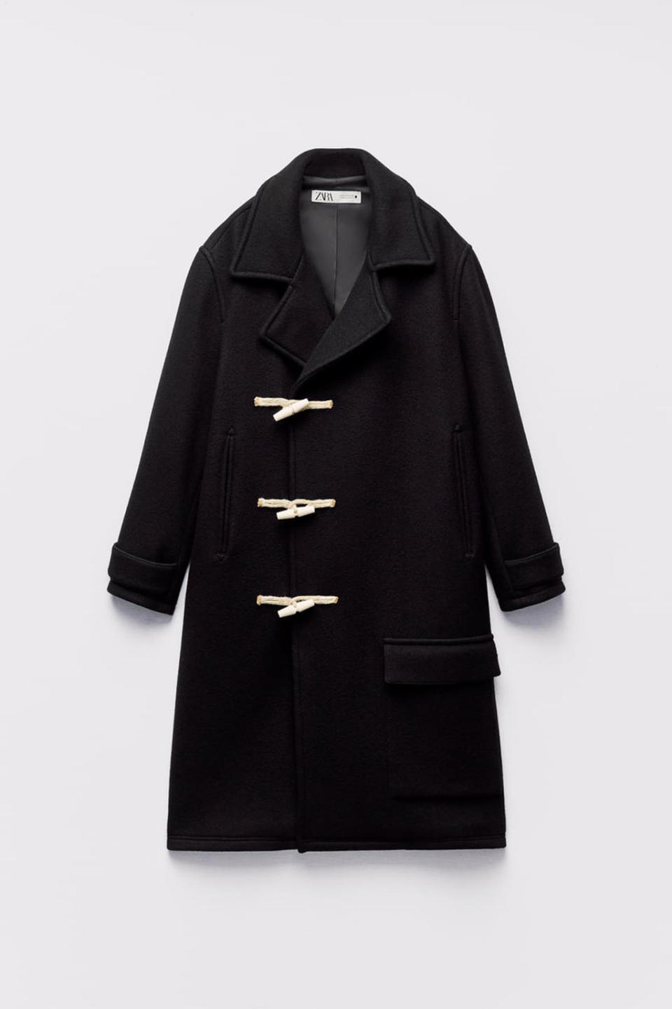 Duffle-coat en laine Zara