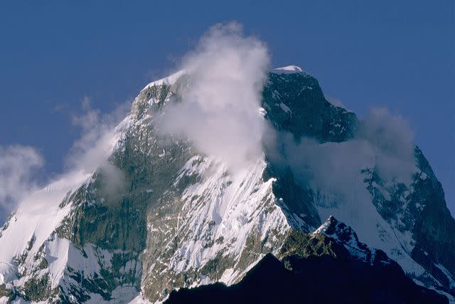 <p>Patrick ESCUDERO/Gamma-Rapho via Gett</p> Mount Huascarán is the highest peak in Peru