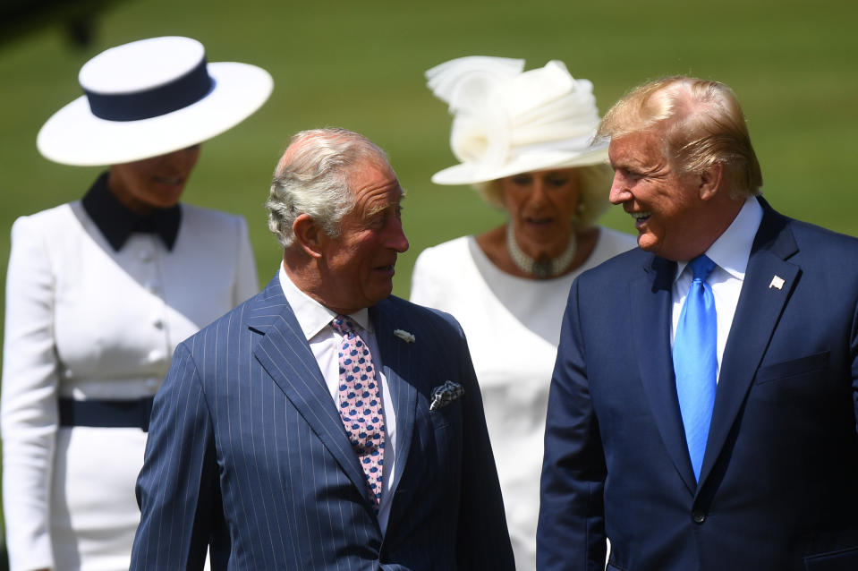 U.S. President Donald Trump visits Britain