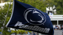 <p><strong>9. Penn State</strong><br>Top 2017-18 sport: wrestling (national champion). Trajectory: Steady. The Nittany Lions scored more fall points than anyone but Stanford, with top ten finishes from field hockey, football, women’s soccer and women’s volleyball. Then they added the wrestling natty in the winter. </p>