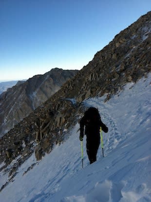 Cross country runner Adam Peterman nears the summit of Mt. Whitney — Facebook