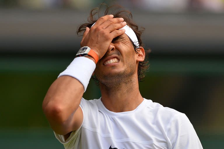 Rafa Nadal quedó eliminado tempranamente en Wimbledon